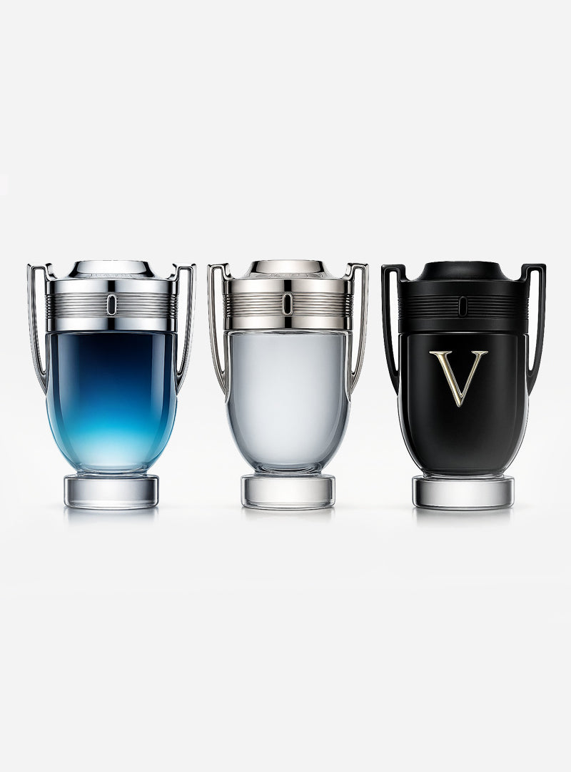 Zestaw 3 perfum: Paco Rabanne: INVICTUS LEGEND, INVICTUS, INVICTUS VICTORY 100ml