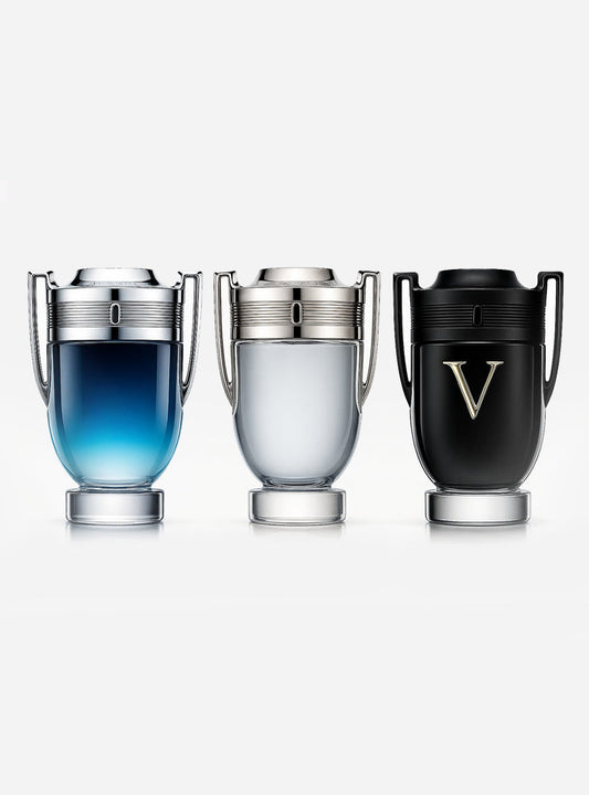 Zestaw 3 perfum: Paco Rabanne: INVICTUS LEGEND, INVICTUS, INVICTUS VICTORY 100ml